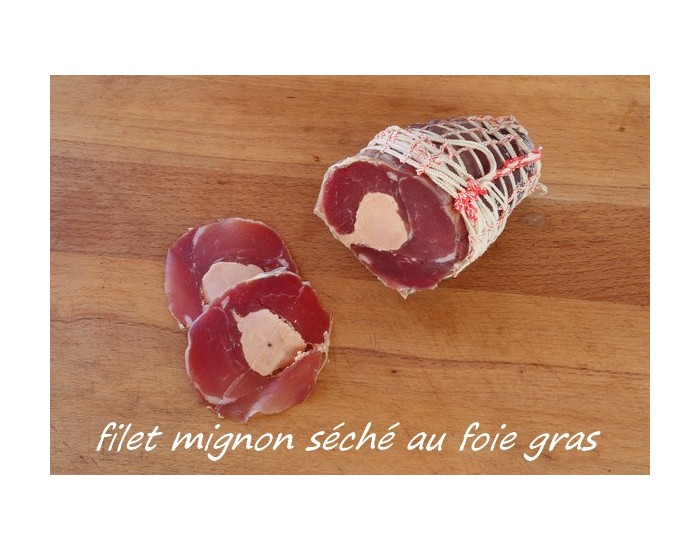 filet mignon séché au foie gras